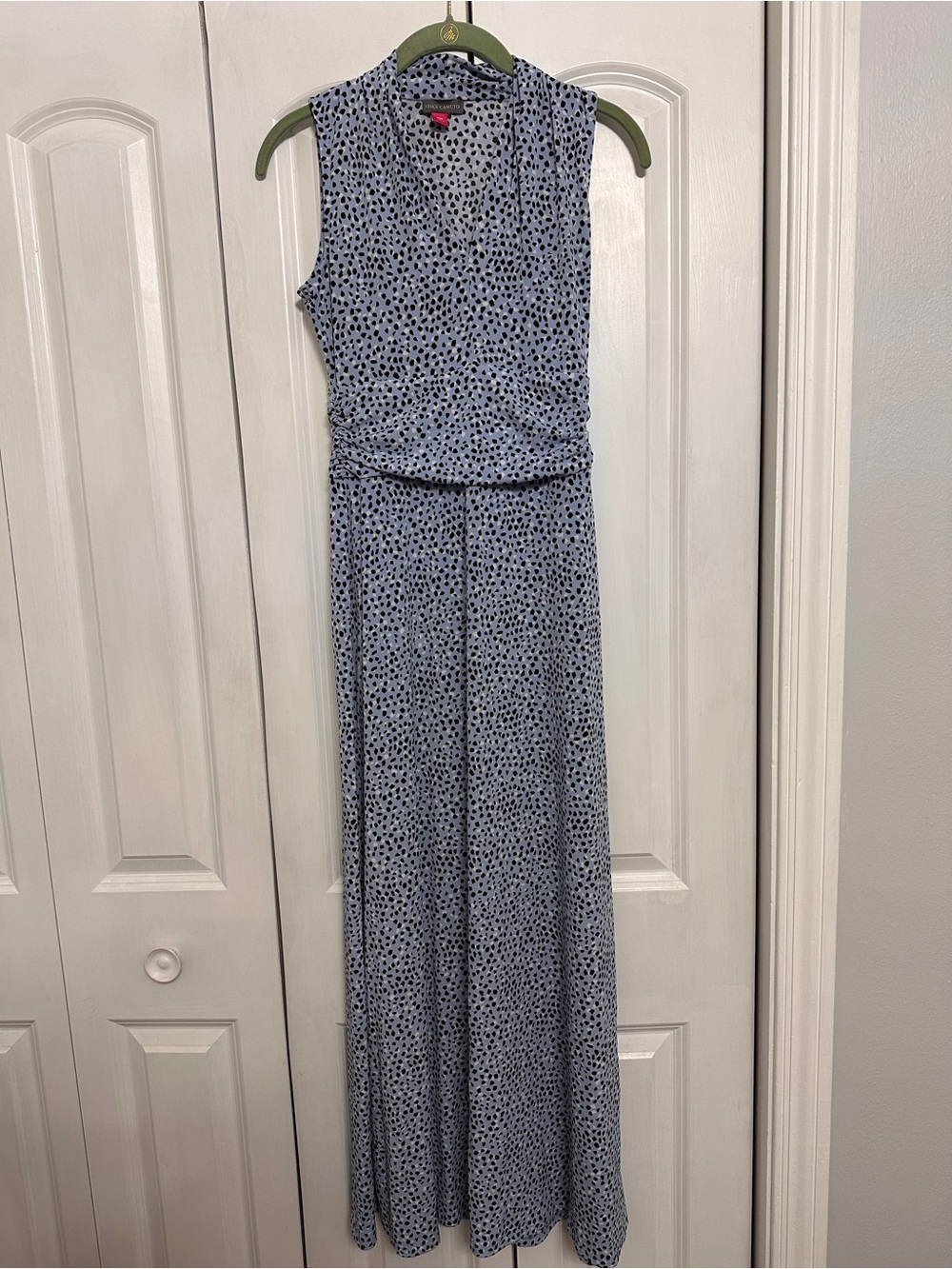 Vince Camuto Petite XS Blue Print Dress